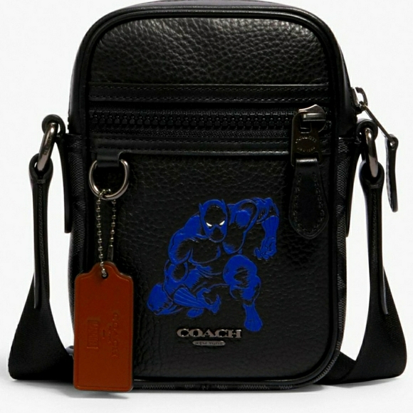 Coach X Marvel Terrain Crossbody:Black Panther - Picture 5 of 12